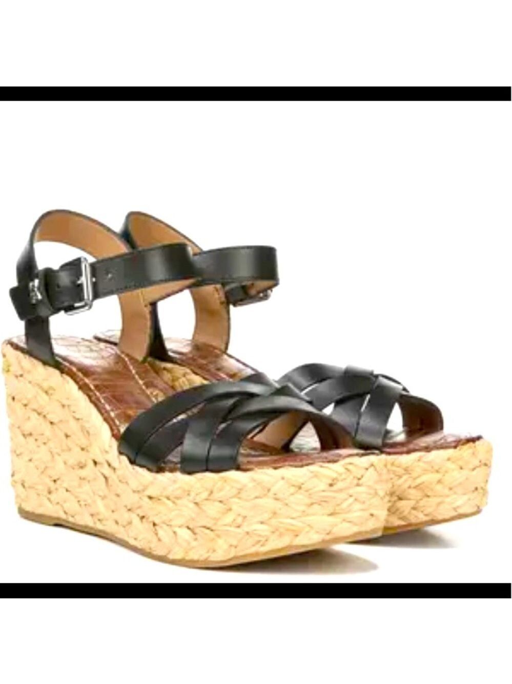 Sam Edelman Platform Wedge Espadrilles